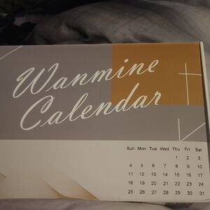 Wanmine Calendar with Modern Design
